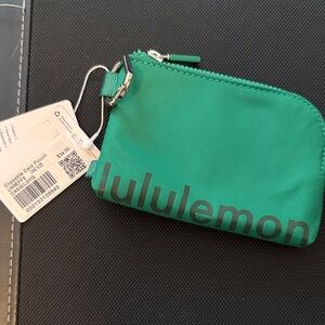 lululemon athletica Green Key & Card Holder